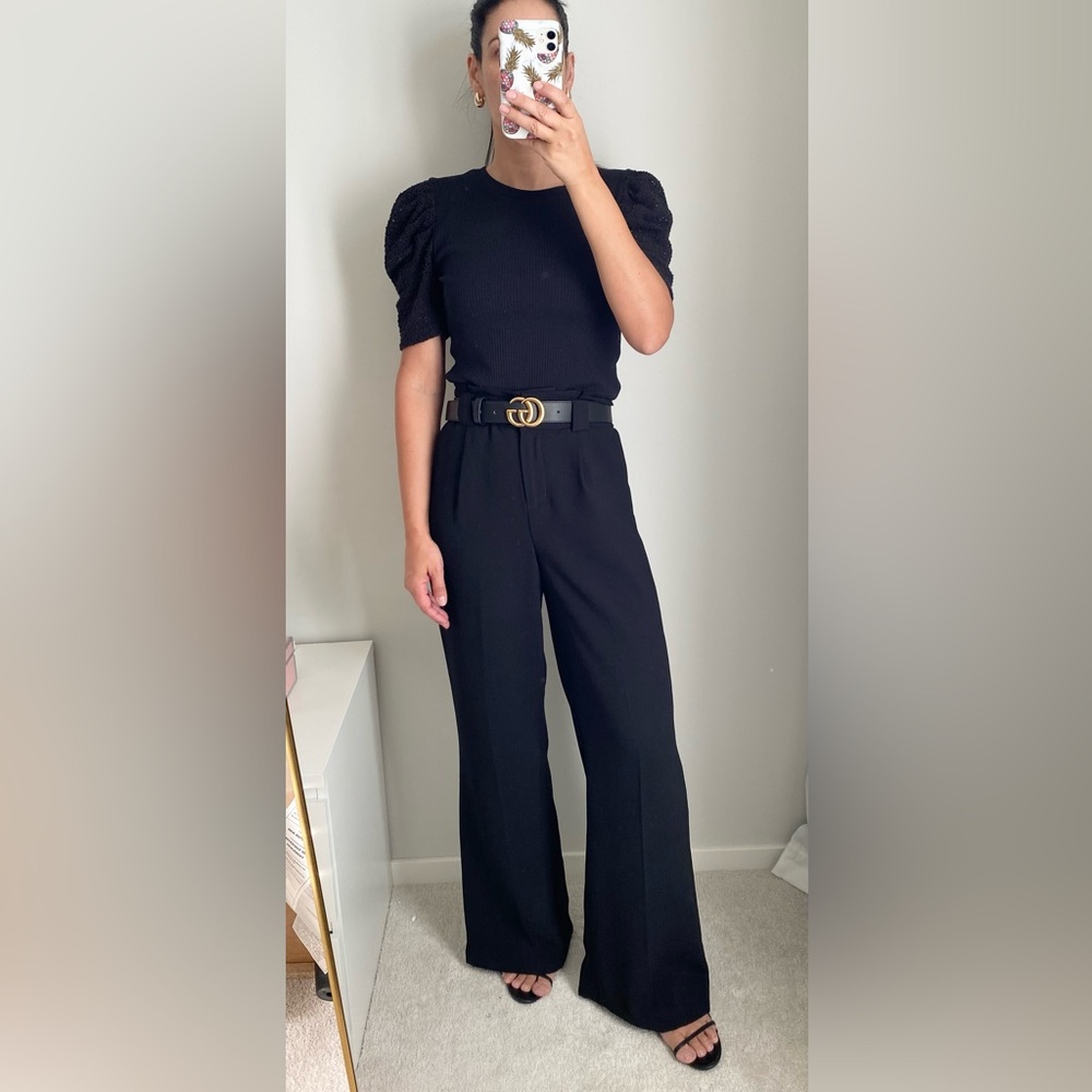 Express Black Wide Leg Pants